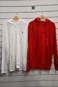 Three as new Ralph Lauren Waffle hoodies (All M, Security tags still attached - RRP £60 each).