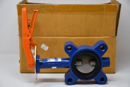 A Wolseley Jet Range 624.5 lug type butterfly valve (K86308).