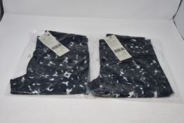 Two pairs of as new Sweaty Betty Power 7/8 workout leggings (S - RRP £75 each).