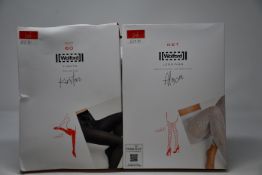 Fourteen pairs of assorted Wolford tights to include Kirsten, Alexa, Crystal Affair, Elisabeth,
