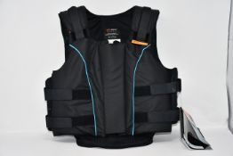 One as new Airowear Junior Outlyne Body Protector in black/turquoise.