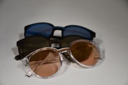Three pairs of as new Pepe Jeans Rylee sunglasses (No cases).
