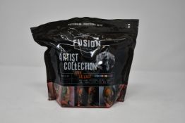 One x ten bottle set of Fusion Juan Salgado Signature Artist Collection tattoo inks (60ml bottles).