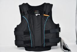 One as new Airowear Junior Outlyne Body Protector in black/turquoise.