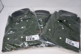 Three as new Ralph Lauren Classics shirts in green (ALL M).