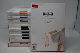 Ten pairs of assorted Wolford tights to include Alexa, Kirsten, Satin Touch 20 and Katharina.