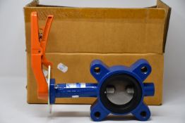 A Wolseley Jet Range 624.5 lug type butterfly valve (K86308).