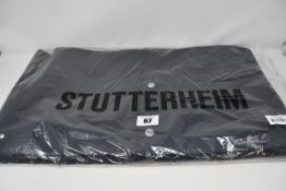 An as new Stutterheim Mosebacke jacket in charcoal (M).