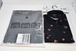 An as new the Kooples Pastel Daisy shirt (M - RRP €158) and a The Kooples Bowie T-shirt (L - RRP €