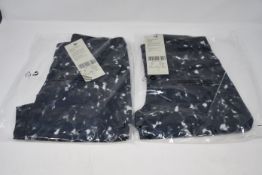 Two pairs of as new Sweaty Betty Power 7/8 workout leggings (XS - RRP £75 each).