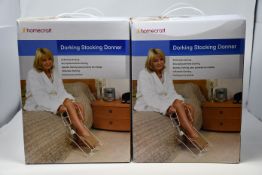 Four boxed as new Homecraft Dorking Stocking Donners.