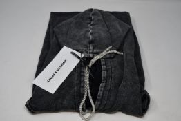 An as new The Kooples Fleece and Chains hoodie (Size 1 - RRP €168).