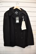 One as new Gloverall Admirality Black Peacoat size XS (MC3218EM-CPC).