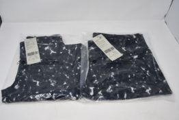 Two pairs of as new Sweaty Betty Power 7/8 workout leggings (XS and XL - RRP £75 each).