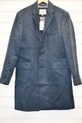 An as new Ben Sherman tailored coat in midnight (42R - RRP £185).