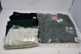 An as new General Admission GA x GL olive mechanic jacket (L - RRP $180) together with three General
