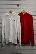 Three as new Ralph Lauren Waffle hoodies (All M, Security tags still attached - RRP £60 each).