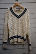One as new Ralph Lauren Cotton Cricket Jumper, size S (LS VN CRICKET).