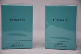 Two Tiffany & Co eau de Parfums (2 x 30ml).