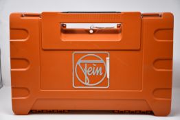 One Fein Starlock Max Supercut Construction with batteries and charger.