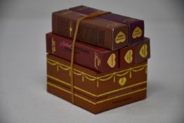 A quantity of as new Too Faced and Morphe cosmetics; two 8S Stellar Impact Highlighter Palettes, two