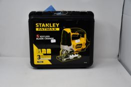 A pre-owned Stanley FatMax 710W 240V corded jigsaw.