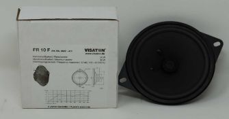 Two boxed as new Vistaton FR 10 F 4622 10cm Speakers.