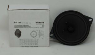 Two boxed as new Vistaton FR 10 F 4622 10cm Speakers.