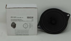 Two boxed as new Vistaton FR 10 F 4622 10cm Speakers.