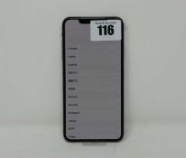 A pre-owned Apple iPhone Xs Max (Global/A2101) 256GB in Silver (FRP clear) (Checkmend report ID: :