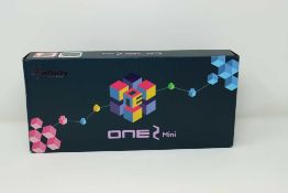 A boxed as new Ducky One 2 Horizon USB Mechanical Keyboard with Cherry MX Red Switches and White LED