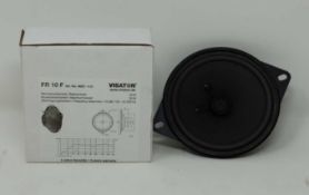 Two boxed as new Vistaton FR 10 F 4622 10cm Speakers.