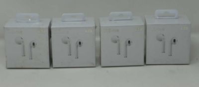 Four boxed as new pair of Candi London i12 TWS Wireless Bluetooth 5.0 Earbuds (Boxes sealed).