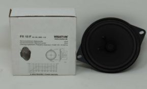 Two boxed as new Vistaton FR 10 F 4622 10cm Speakers.