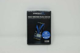 A boxed as new Sabrent 512GB Rocket Nano NVMe PCIe M.2 2242 High Performance SSD (M/N: SB-1342-