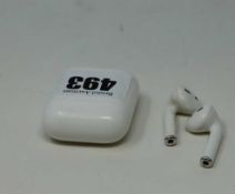 A pre-owned pair of Apple AirPods (2nd generation).