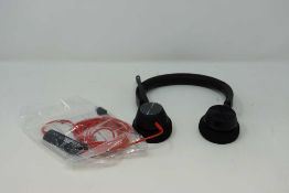 A boxed as new Plantronics Poly Blackwire 3320 USB-C Headset (Model: BW3320-M USB-C) (Box open, some