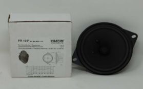 Two boxed as new Vistaton FR 10 F 4622 10cm Speakers.