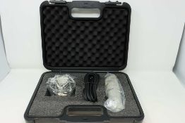 An as new Thomann The t.bone SC 440 USB studio condenser microphone with shockmount, USB cable and
