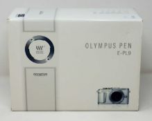 A boxed as new Olympus PEN E-PL9 Micro Four Thirds System Camera (16.1 Megapixel, Image