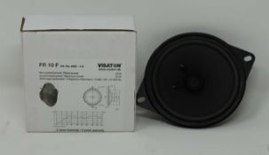 Two boxed as new Vistaton FR 10 F 4622 10cm Speakers.