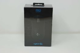 A boxed as new Logitech G Pro X Superlight Wireless Gaming Mouse in Black (Box sealed).