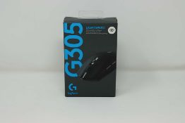 A boxed as new Logitech G305 Wireless Gaming Mouse in Black (Box sealed).
