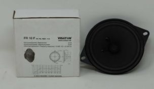 Two boxed as new Vistaton FR 10 F 4622 10cm Speakers.