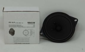 Two boxed as new Vistaton FR 10 F 4622 10cm Speakers.