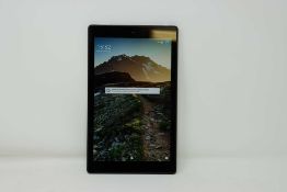 A pre-owned Amazon Fire HD 10 (7th Gen) 32GB in Black (some light scratches to screen glass and back