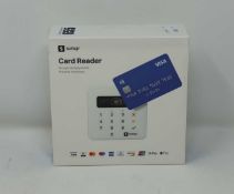 A boxed as new SumUp Air Contactless & Chip and Pin Card Payment Reader in White (Model: