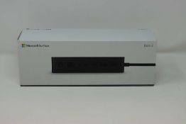 A boxed as new Microsoft Surface Dock 2 (4x USB-C, 2x USB-A, Gigabit Ethernet port, Audio port) (Box