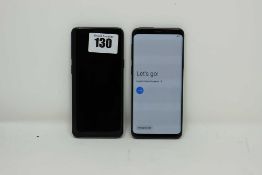 SOLD FOR PARTS: A pre-owned Samsung Galaxy S9 SM-G960W in Grey and a Samsung Galaxy S9 SM-G960W in