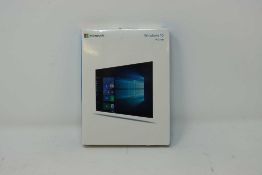 A boxed as new Microsoft Windows 10 Home 64-Bit USB (Box sealed).